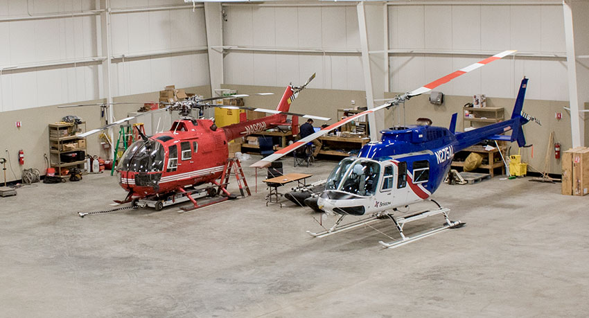 Deadhorse Aviation Center hangar facilities