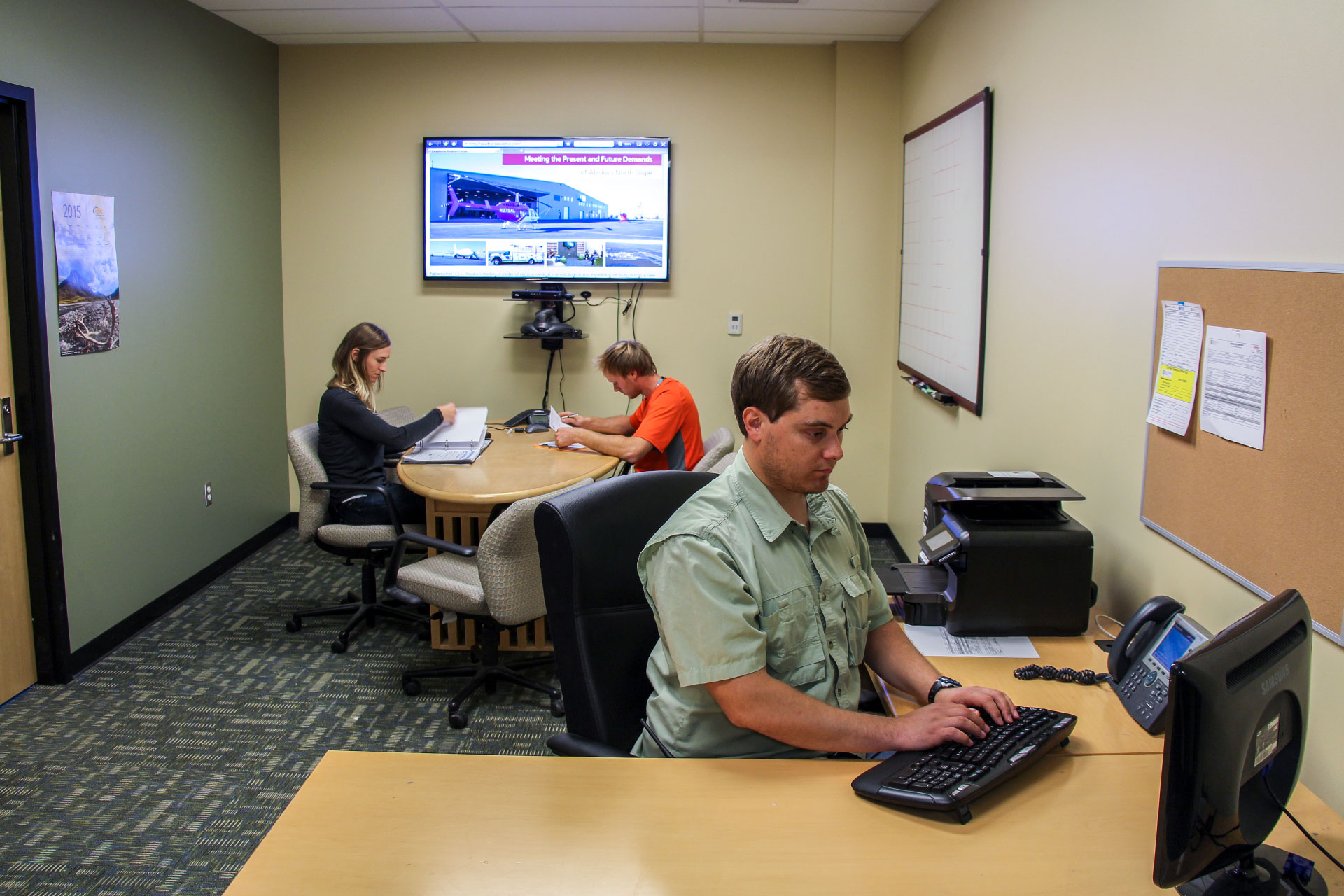 Deadhorse Aviation Center office and conference facilities